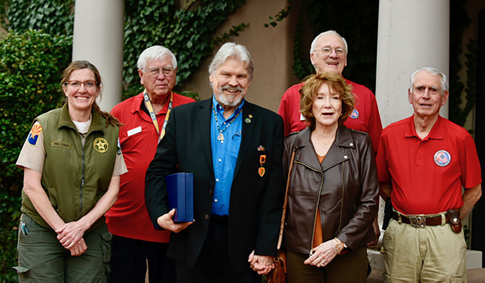 Ed Uzumeckis recognized for volunteer work in Sedona Ed Uzumeckis recognized for volunteer work in Sedona