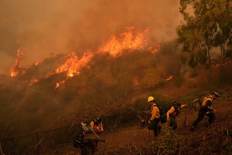 Ongoing Wildfires in Southern California